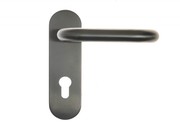 Klamka HARCO 72WB trzp. 8mm (dł. szyldu 170 mm) stal nierdzewna